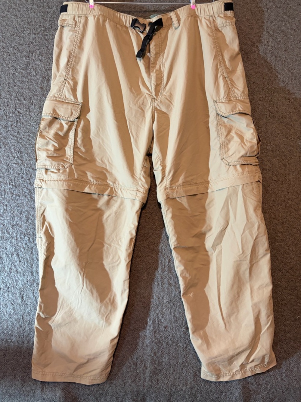 REI Men's Zip-Off Cargo Pants - Tan